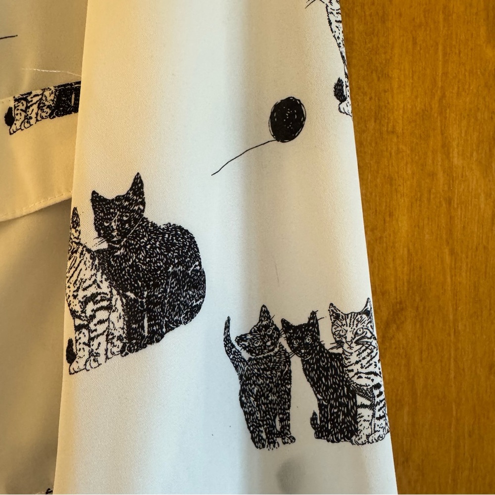 Zara Basic Collection White And Black Blouse - image 4